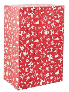 Коробка подарочная "КАРУСЕЛЬ" 30.5*20*13см, Новый год, картон