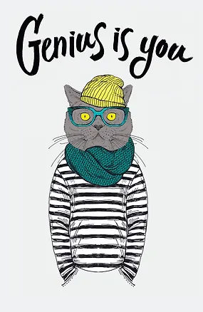 Genius is you (А5, мягкая обложка) 351054