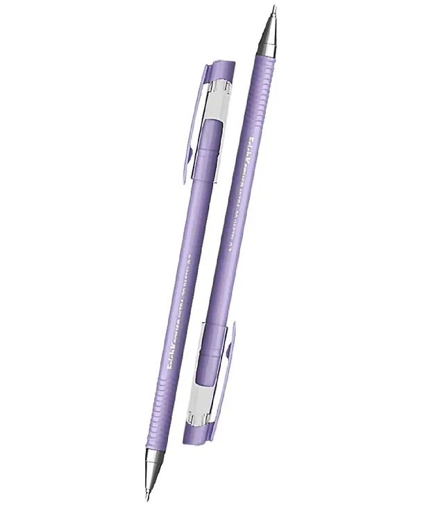 Набор шариковых ручек синих 0,7 мм, ULTRA-20 Stick Pastel, Erich Krause, 4 штуки 3116051 — 3