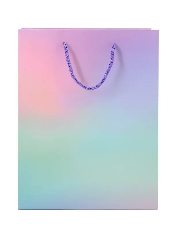 Пакет А5 23*18*10 "Сиреневый градиент" нейтр., бум.ламинат, Yoi 3107214 — 2