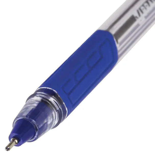 Шариковая ручка синяя 0,7 мм, Extra Glide GT, Brauberg 2937297 — 8