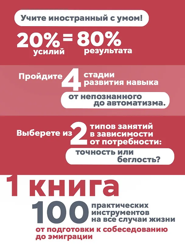 Книга Лингво-хакинг. Как выучить иностранный язык эффективно и без выгорания (Елена Кочева) — 7
