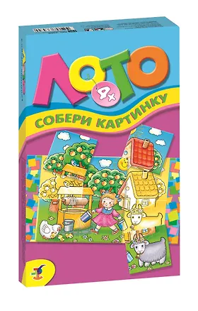 Лото мини Собери картинку (2266) (4+) (коробка) 2344348