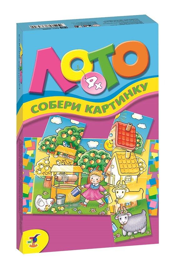 Лото мини Собери картинку (2266) (4+) (коробка) 2344348 — 1
