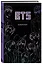 Блокнот BTS (черный) — 2823494 — 2