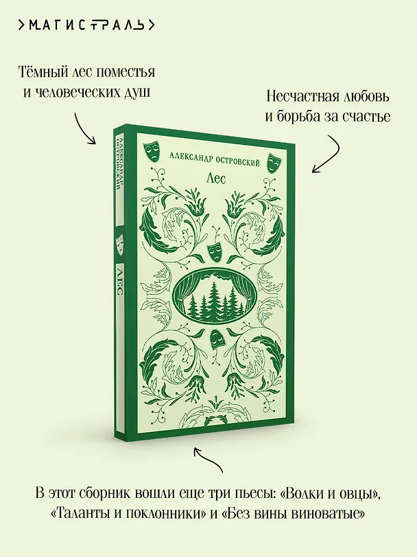 Книга Лес. Пьесы (Александр Островский) — 8
