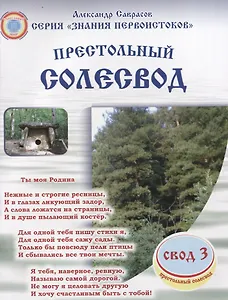 Престольный солесвод. Свод 3