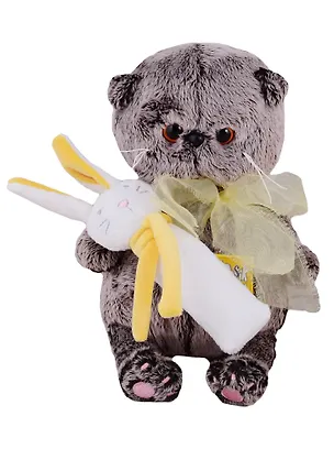 Игрушка мягкая Budi Basa, Басик BABY с погремушкой 20 см BB-035 2719075
