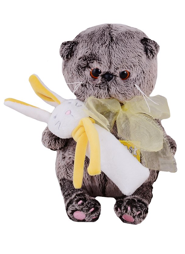 Игрушка мягкая Budi Basa, Басик BABY с погремушкой 20 см BB-035 2719075 — 1