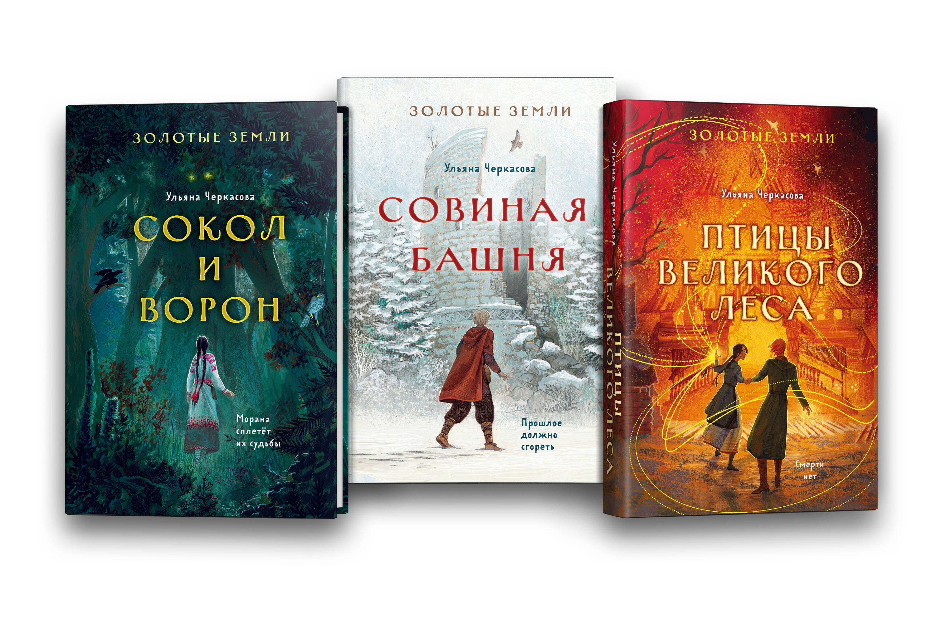 

Комплект из 3-х книг (Сокол и ворон + Совиная башня + Птицы великого леса )