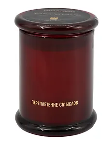 Свеча Переплетение смыслов (140гр/170мл) (Читай-город)
