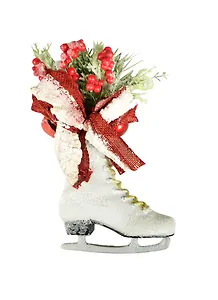 Конек с новогодним букетом, 7 х 20 см