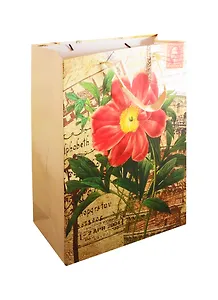 Пакет А3 31*42*12 "Цветок" жен., бум.мат.ламинат