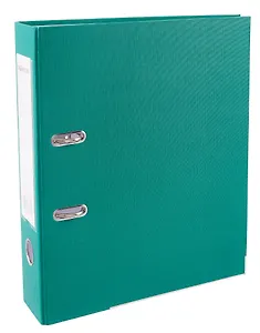 Папка архивная 70мм А4 зеленая, бумвинил, прозр.карман, GoodMark