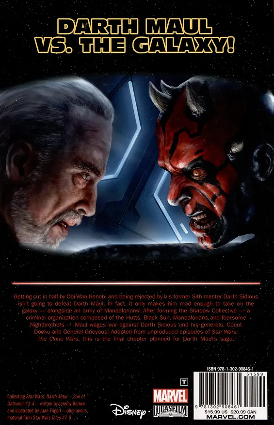 Книга Star Wars. Darth Maul. Son of Dathomir (Джереми Барлоу) — 2