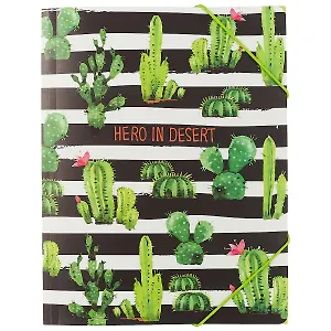 Папка на резинке «Hero in desert», А4