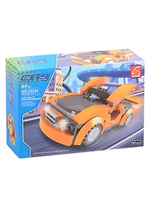 Конструктор серии Город, Машина, 97 дет., коробка