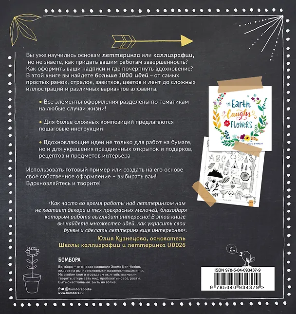 Книга Каллиграфия и леттеринг. 1000 элементов оформления для вашего творчества (Анника Зауэрборн, Анника Фрау) — 2