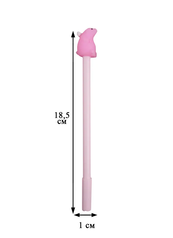 Шариковая ручка синяя, «Зверёк-ангелочек», Academy Style 256280 — 2
