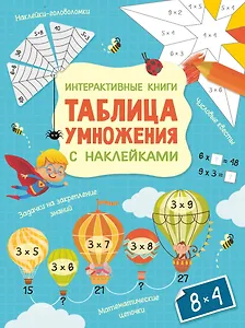 Интерактивная таблица умножения с наклейками
