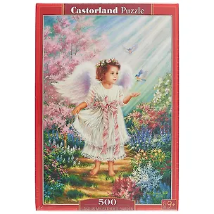 Пазл Castorland Ангел в саду 500 эл., 47*33см. B-52837 2662434