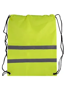Мешок для сменной обуви "Желтый неон" 32*42см, со светоотр. эл.