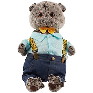Игрушка мягкая Budi Basa, Басик в джинсах с подтяжками Ks30-093 2735116