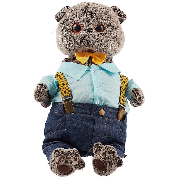 Игрушка мягкая Budi Basa, Басик в джинсах с подтяжками Ks30-093 2735116 — 1