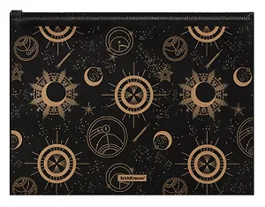 Папка на молнии B5 "Magic Sky" с расширением, пластик, Erich Krause