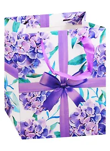 Пакет А5 23*18*10 Фиалки жен., бум.мат.ламинат