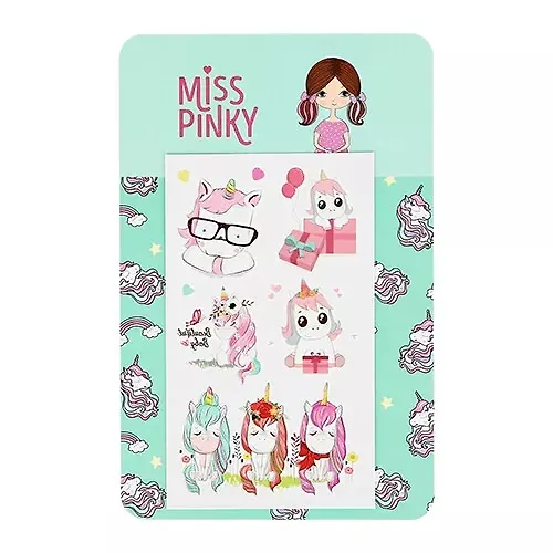 Татуировки переводные `MISS PINKY` `BASIC` 9,5x5,7 (181186) 3002228 — 1