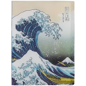 Папка 40ф А4 "Хокусай. Большая волна"