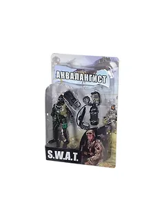 Фигурка Отряд S.W.A.T. Аквалангист (BW125092-5) (+аксессуары) (3+) (блистер)