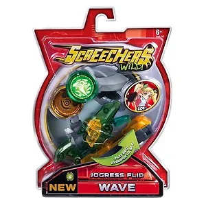 Игрушка ТМ Screechers Wild Дикие Скричеры. Машинка-трансформер Вейв л5.