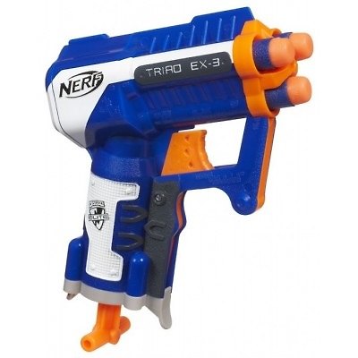 NERF Бластер Элит Триад (A1690E240) (3 стрелы) (8+) (блистер) 2382477 — 1