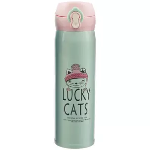 Термос Кот Lucky cats (металл) (500мл) (12-16468-0080) — 2767275 — 1