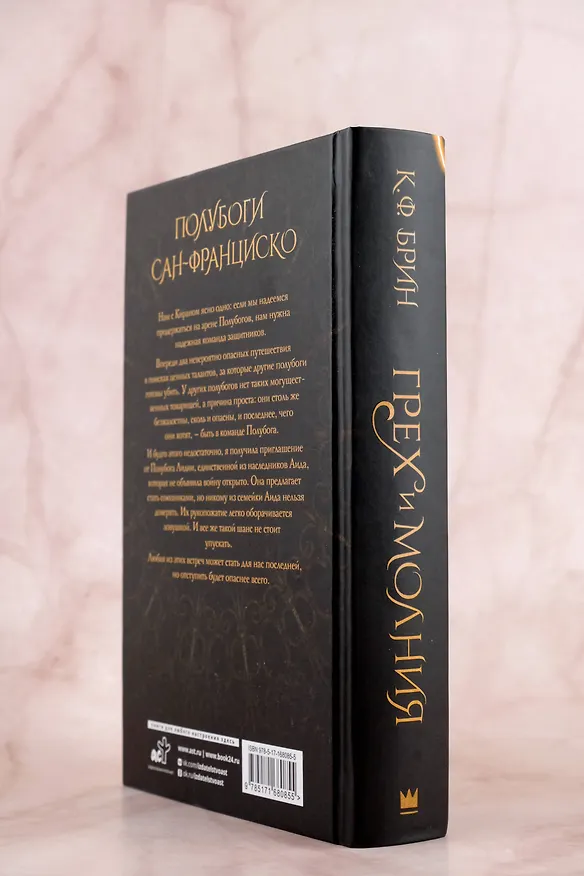 Книга Грех и молния: роман (К.Ф. Брин) — 9