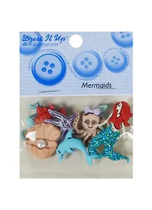 Набор пуговиц Mermaids (4042) (упаковка)