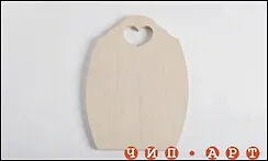 Доска деревянная разделочная "Лаванда" (00022)