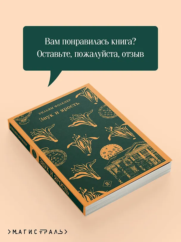 Книга Звук и ярость (Уильям Фолкнер) — 10