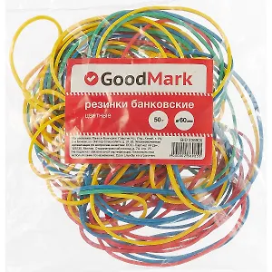 Банковские резинки GoodMark, 50 г