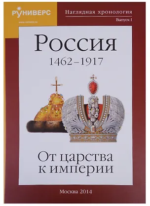 Книга Наглядная хронология Выпуск 1 Россия 1462-1917 От царства к империи (Баранов) (Михаил Баранов)