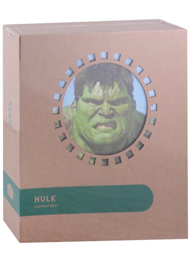 Конструктор из картона Декоративный бюст - 3D Халк/Hulk 2939818 — 1
