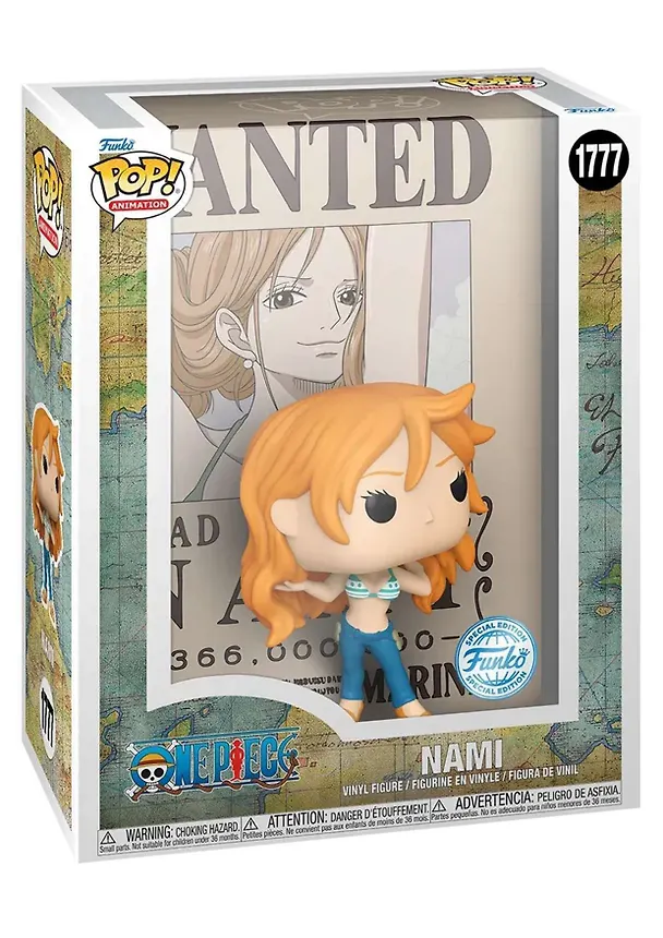 Фигурка Funko POP! Covers One Piece Nami (Wanted) (Exc) (1777) (Fun84581) 3118980 — 2