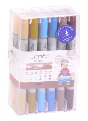 Набор маркеров Copic Ciao винтаж 12цв — 260004 — 1