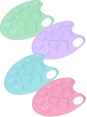 Палитра для смешивания красок "Цвета прованса", овальная 2977419