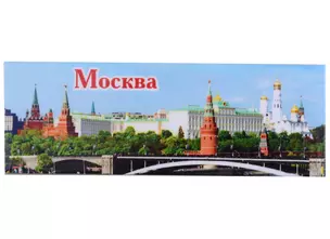 ГС Магнит закатной 40х115 мм Москва Вид на Кремль с мостом — 2903142 — 1