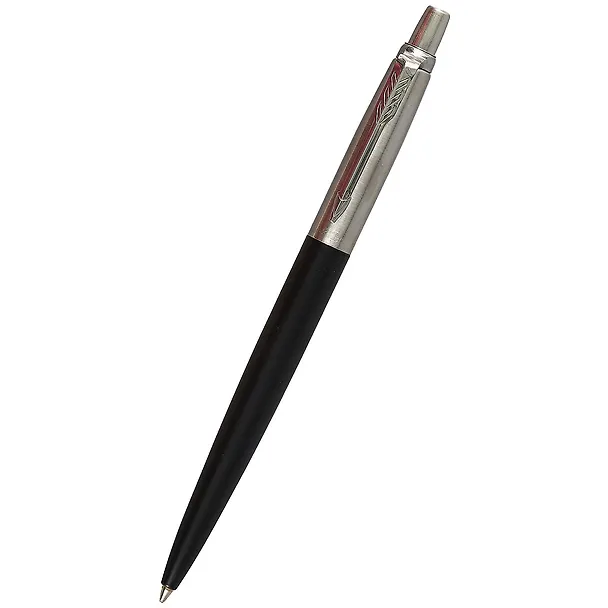 Ручка подарочная шариковая синяя, Jotter Bond Street Black CT, Parker 242996 — 1