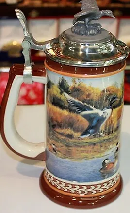 Кружка пивная Утка (700мл) (с крышкой) (22238) 2360018