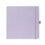Скетчбук 20*20 80л "Sketchmarker" фиолетовый пастельный, 140г/м2, слоновая кость, тв.обл. — 3012382 — 2